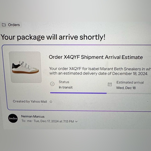 Isabel Marant White and Black Sneakers with Velcro Straps - Picture 8 of 8